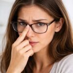 occhiali che scivolano